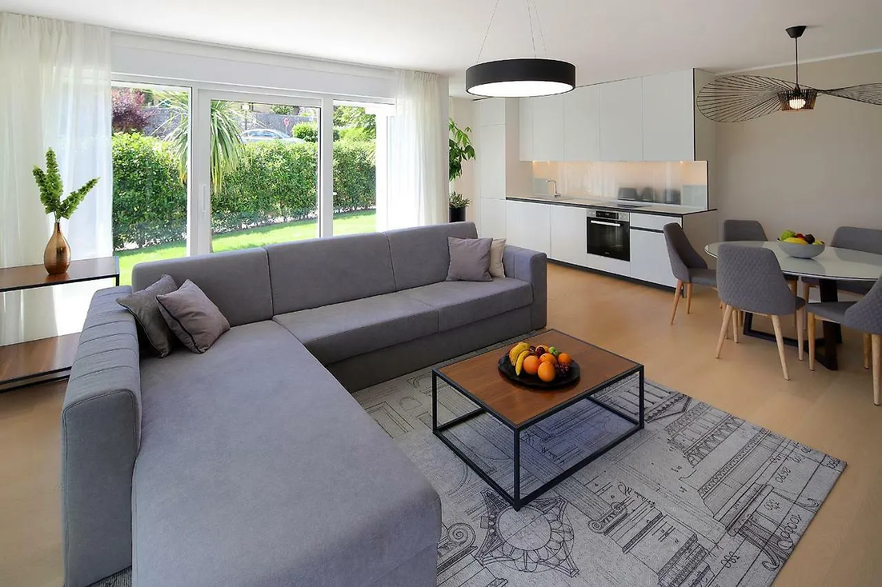 אופטיה Designed Apartment With Swimming Pool Near The Beach